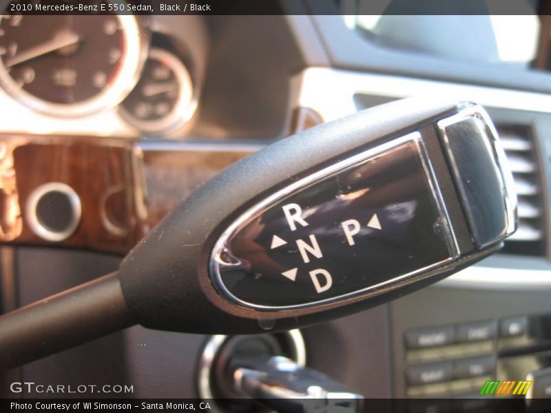 Black / Black 2010 Mercedes-Benz E 550 Sedan