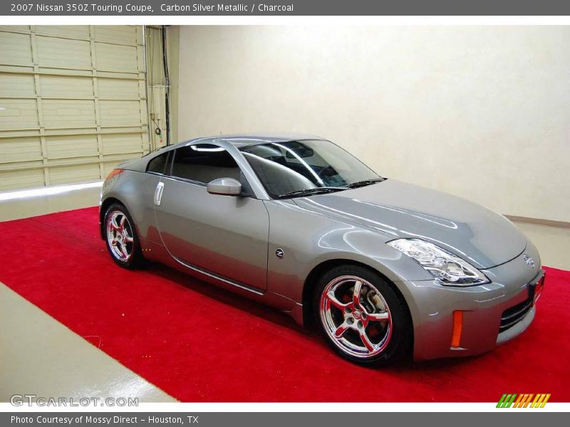 Carbon Silver Metallic / Charcoal 2007 Nissan 350Z Touring Coupe