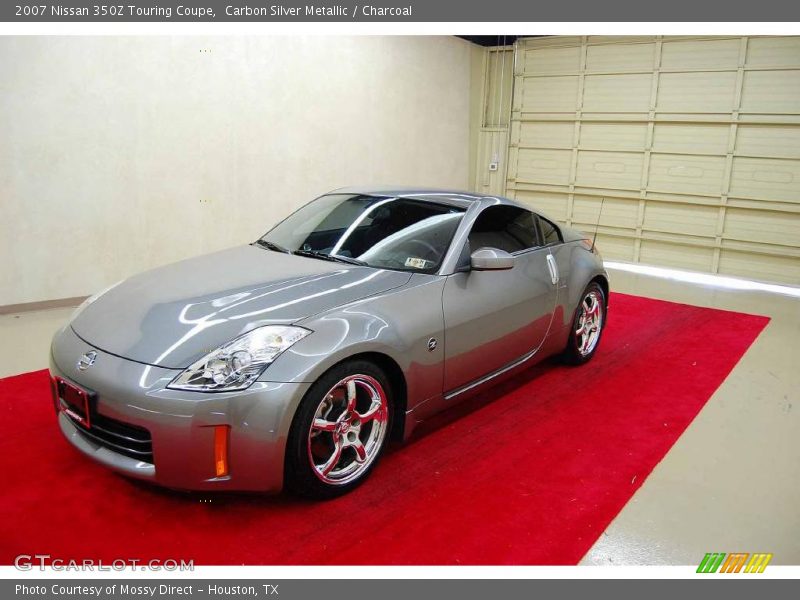 Carbon Silver Metallic / Charcoal 2007 Nissan 350Z Touring Coupe