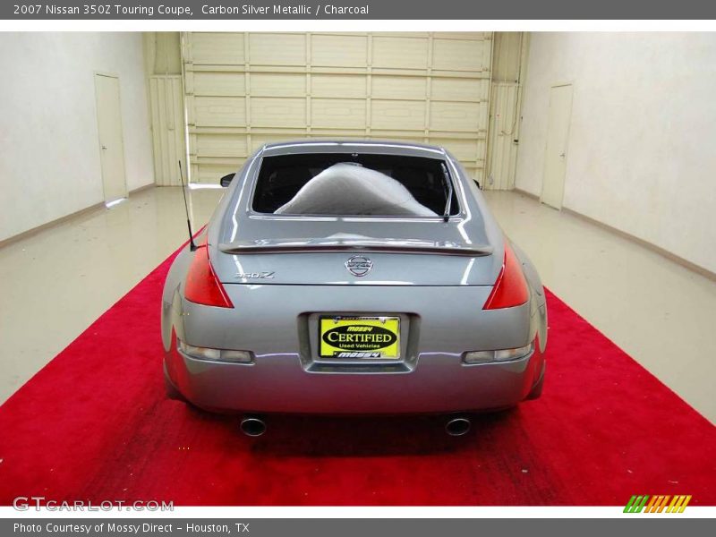 Carbon Silver Metallic / Charcoal 2007 Nissan 350Z Touring Coupe