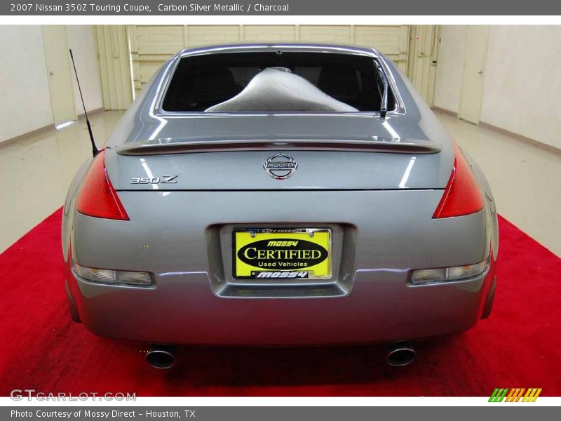 Carbon Silver Metallic / Charcoal 2007 Nissan 350Z Touring Coupe