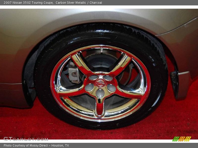 Carbon Silver Metallic / Charcoal 2007 Nissan 350Z Touring Coupe