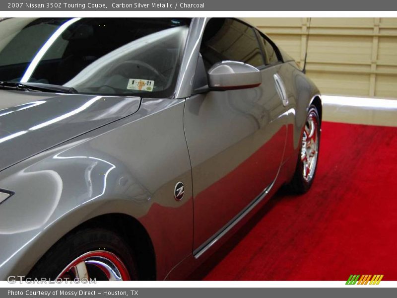 Carbon Silver Metallic / Charcoal 2007 Nissan 350Z Touring Coupe