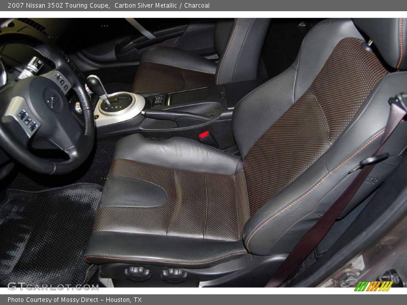 Carbon Silver Metallic / Charcoal 2007 Nissan 350Z Touring Coupe