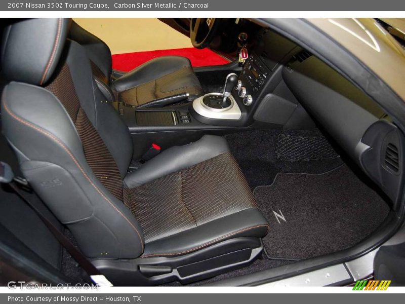 Carbon Silver Metallic / Charcoal 2007 Nissan 350Z Touring Coupe