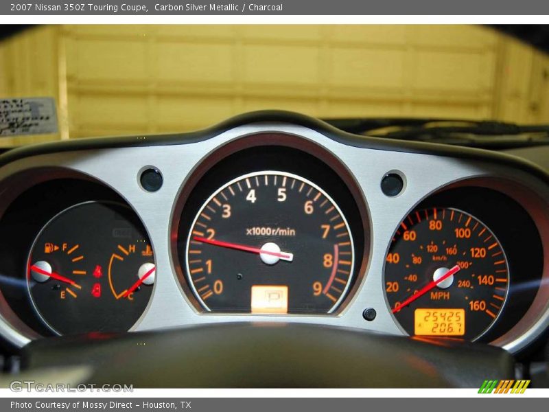 Carbon Silver Metallic / Charcoal 2007 Nissan 350Z Touring Coupe