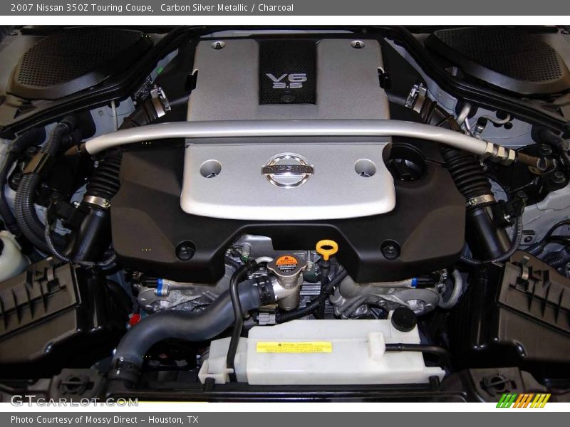 Carbon Silver Metallic / Charcoal 2007 Nissan 350Z Touring Coupe