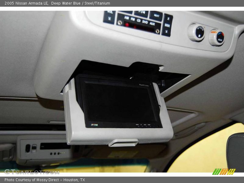 Deep Water Blue / Steel/Titanium 2005 Nissan Armada LE