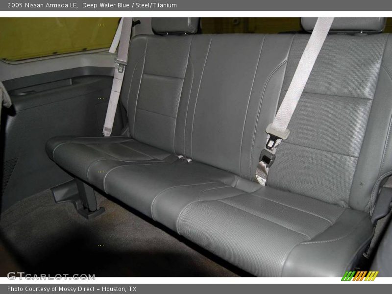 Deep Water Blue / Steel/Titanium 2005 Nissan Armada LE