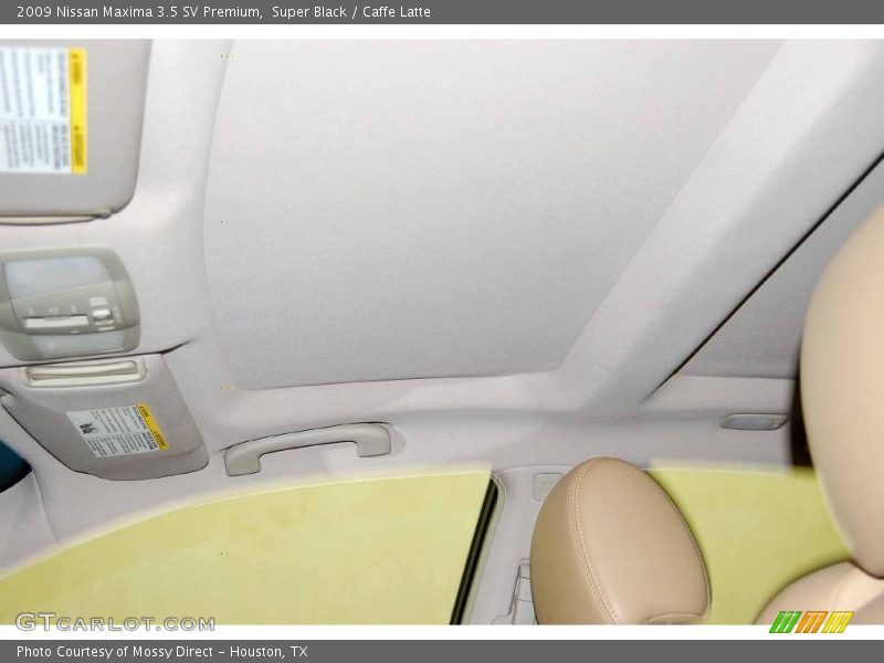 Super Black / Caffe Latte 2009 Nissan Maxima 3.5 SV Premium