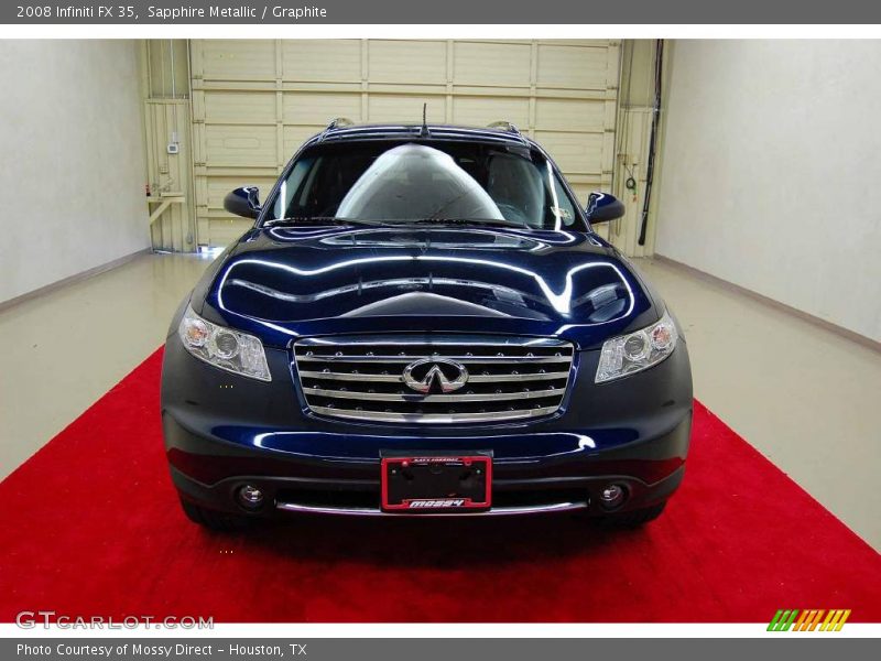 Sapphire Metallic / Graphite 2008 Infiniti FX 35