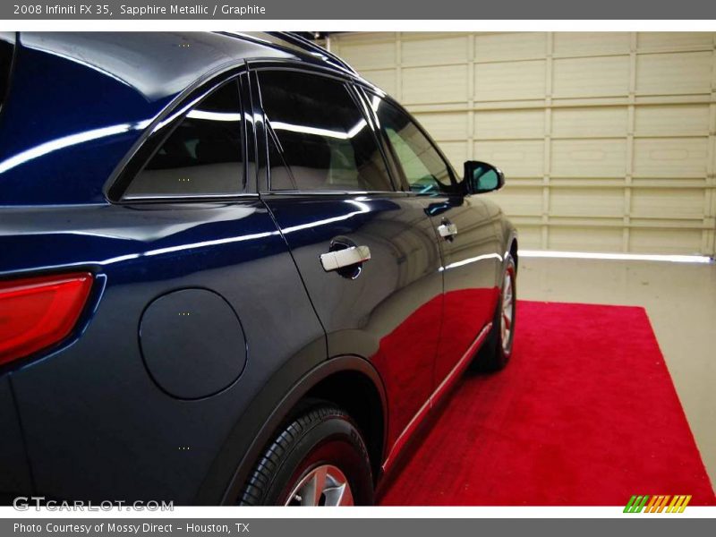 Sapphire Metallic / Graphite 2008 Infiniti FX 35