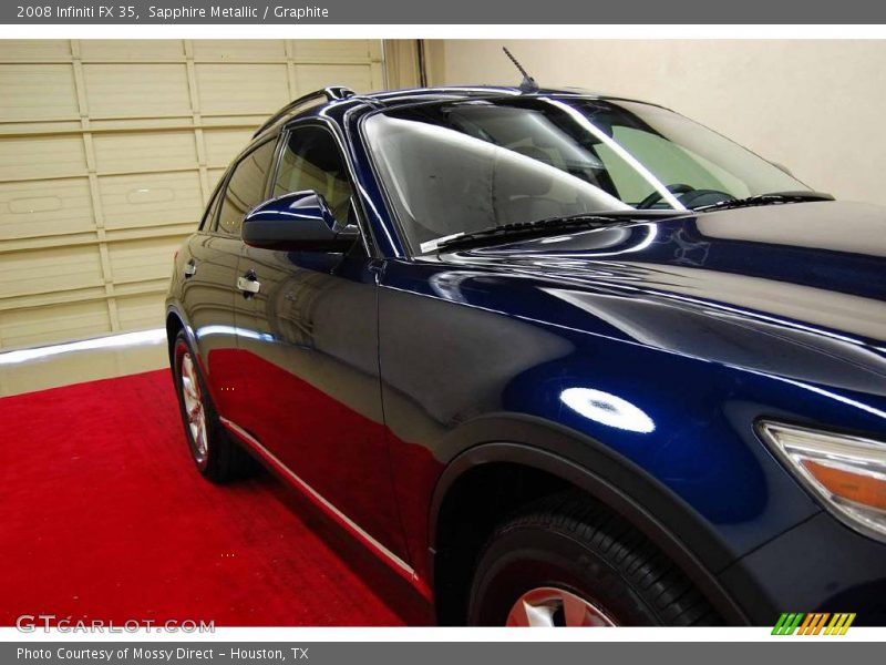 Sapphire Metallic / Graphite 2008 Infiniti FX 35