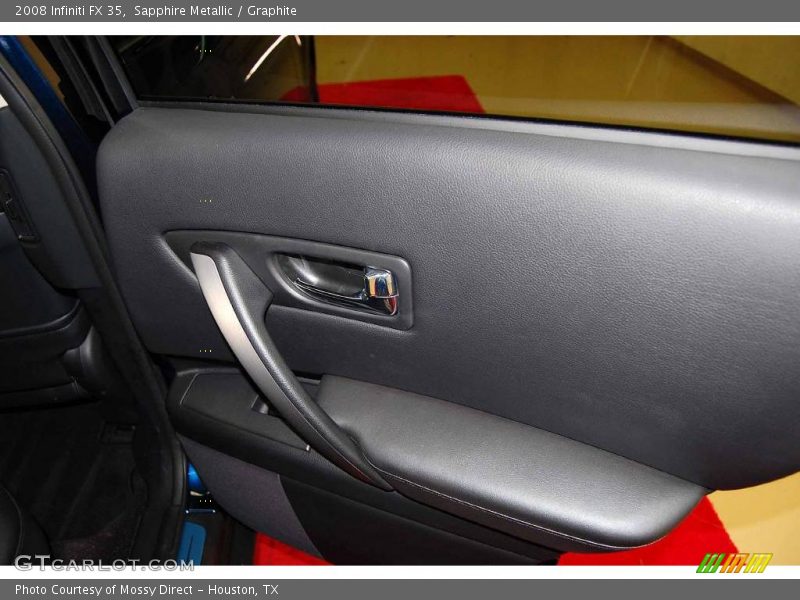 Sapphire Metallic / Graphite 2008 Infiniti FX 35