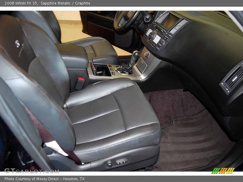 Sapphire Metallic / Graphite 2008 Infiniti FX 35