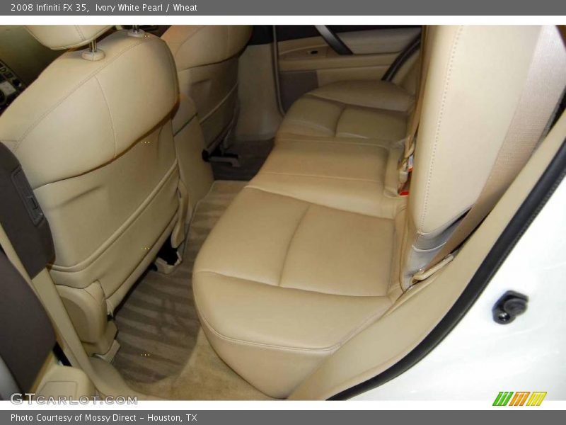 Ivory White Pearl / Wheat 2008 Infiniti FX 35