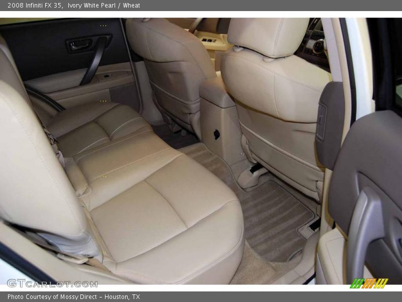 Ivory White Pearl / Wheat 2008 Infiniti FX 35