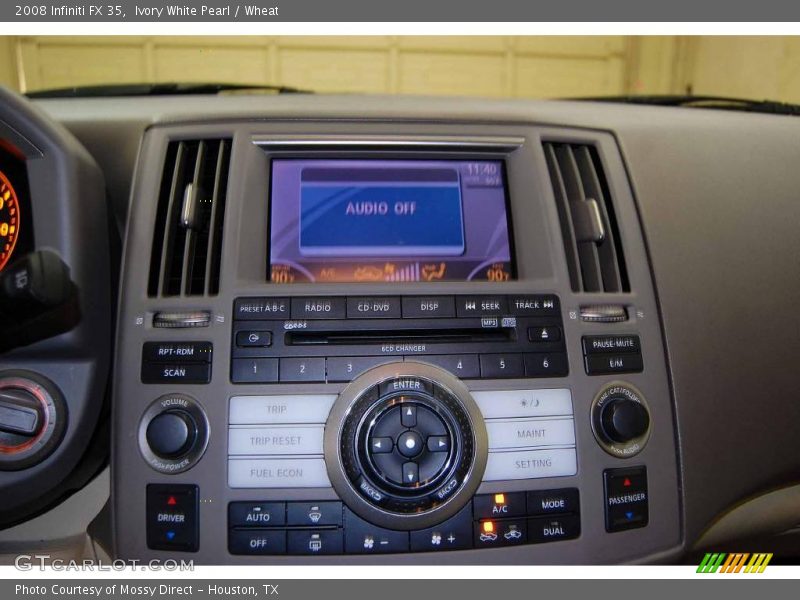 Ivory White Pearl / Wheat 2008 Infiniti FX 35