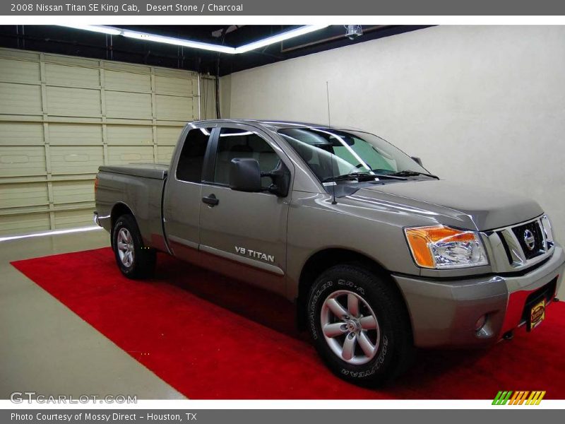 Desert Stone / Charcoal 2008 Nissan Titan SE King Cab