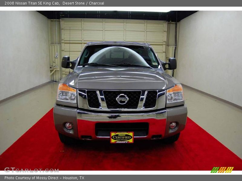 Desert Stone / Charcoal 2008 Nissan Titan SE King Cab