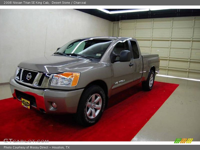 Desert Stone / Charcoal 2008 Nissan Titan SE King Cab