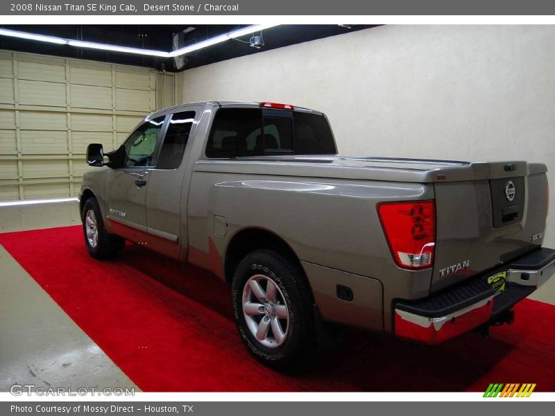 Desert Stone / Charcoal 2008 Nissan Titan SE King Cab