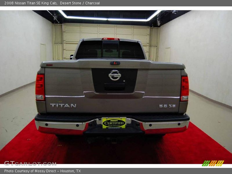Desert Stone / Charcoal 2008 Nissan Titan SE King Cab
