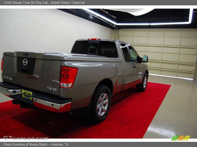 Desert Stone / Charcoal 2008 Nissan Titan SE King Cab