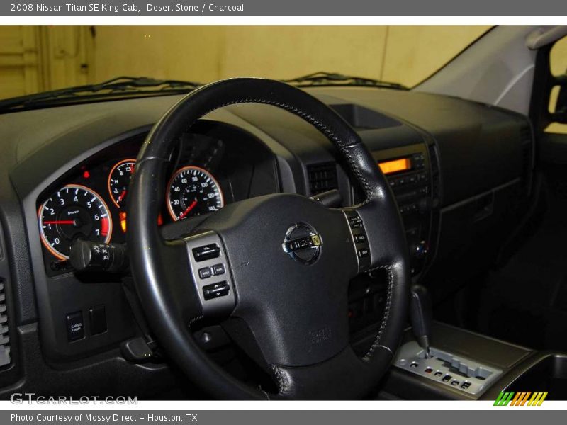 Desert Stone / Charcoal 2008 Nissan Titan SE King Cab