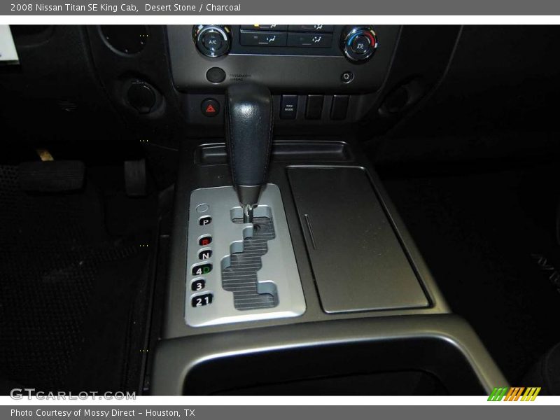 Desert Stone / Charcoal 2008 Nissan Titan SE King Cab