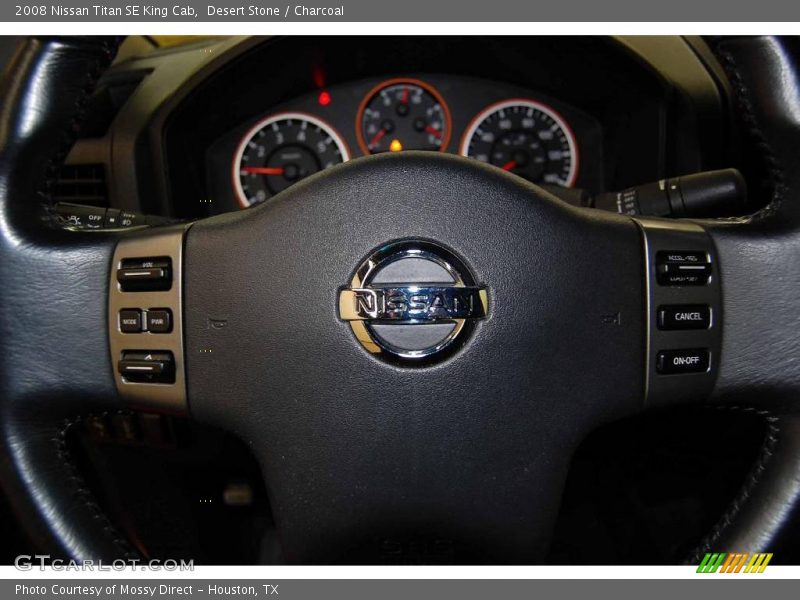 Desert Stone / Charcoal 2008 Nissan Titan SE King Cab