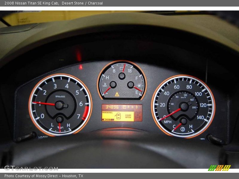 Desert Stone / Charcoal 2008 Nissan Titan SE King Cab