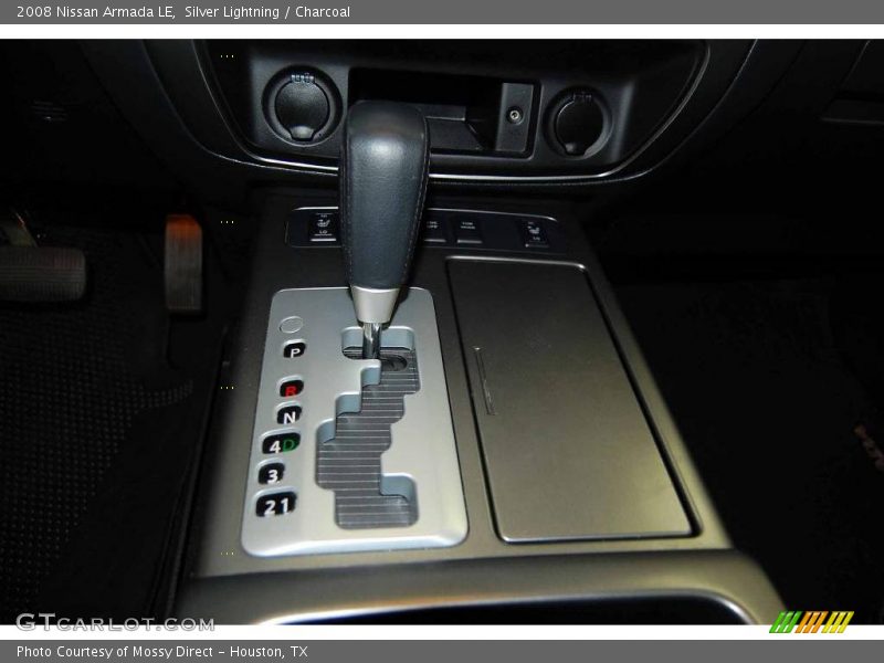 Silver Lightning / Charcoal 2008 Nissan Armada LE
