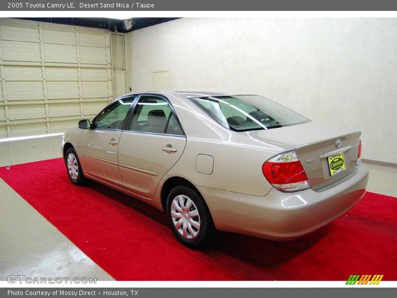 Desert Sand Mica / Taupe 2005 Toyota Camry LE