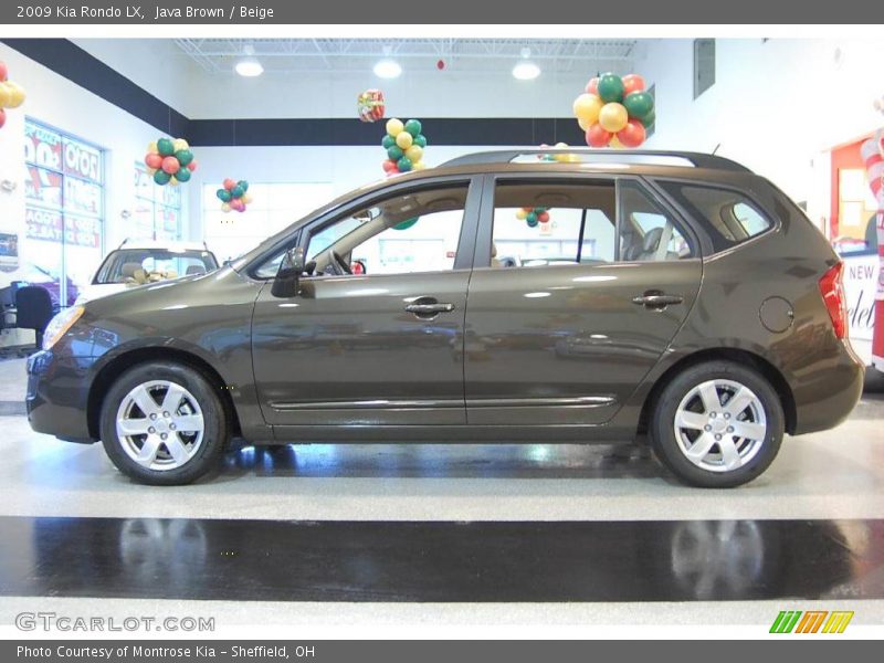 Java Brown / Beige 2009 Kia Rondo LX