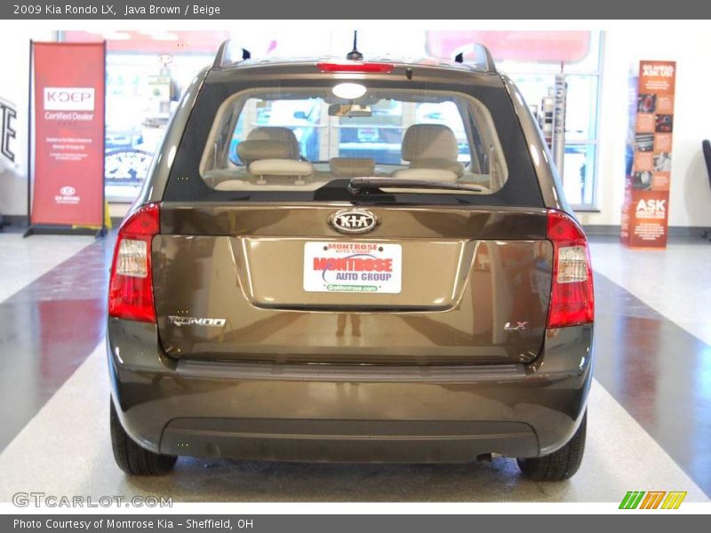 Java Brown / Beige 2009 Kia Rondo LX