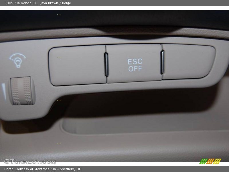 Java Brown / Beige 2009 Kia Rondo LX