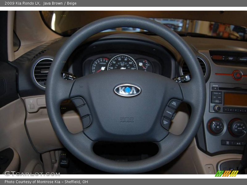 Java Brown / Beige 2009 Kia Rondo LX
