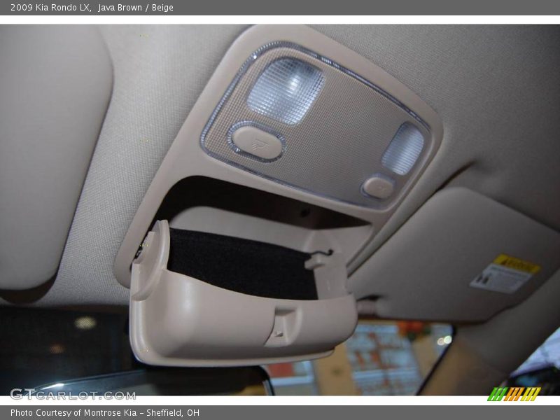 Java Brown / Beige 2009 Kia Rondo LX