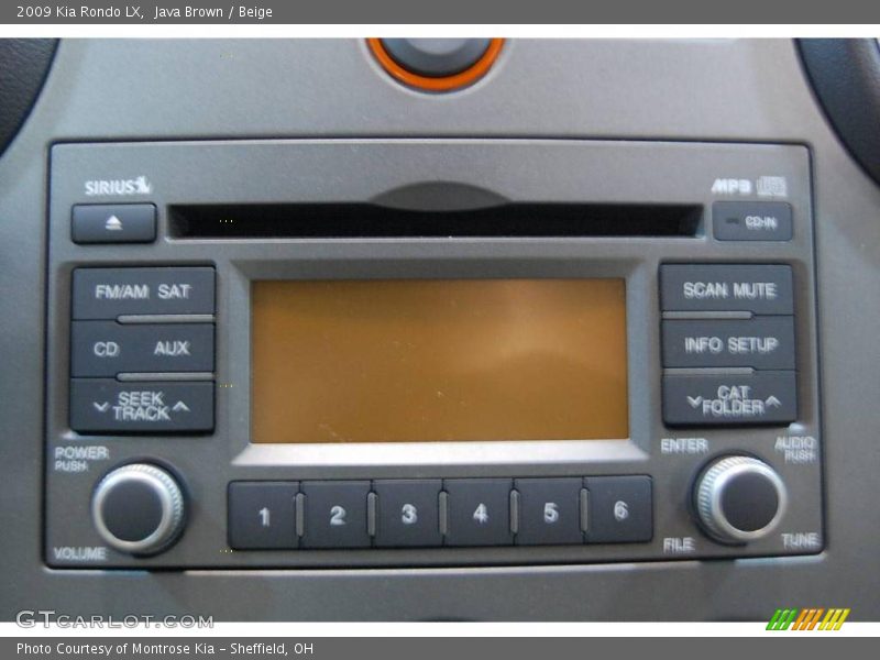 Java Brown / Beige 2009 Kia Rondo LX