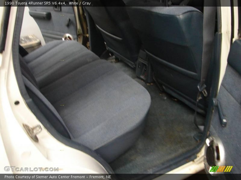 White / Gray 1990 Toyota 4Runner SR5 V6 4x4