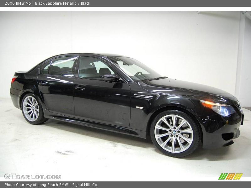Black Sapphire Metallic / Black 2006 BMW M5