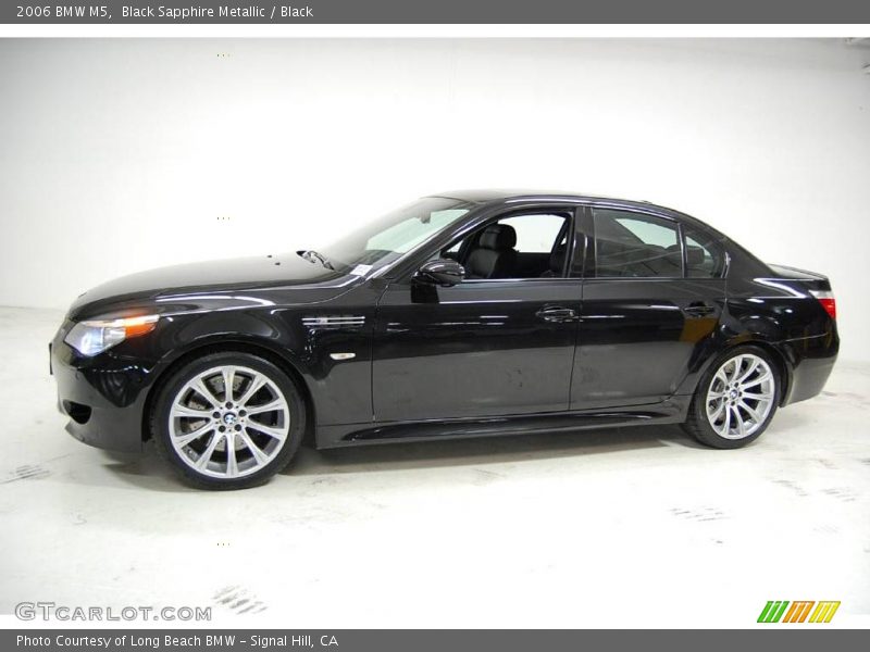 Black Sapphire Metallic / Black 2006 BMW M5