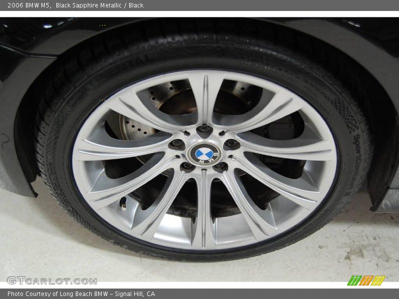 Black Sapphire Metallic / Black 2006 BMW M5