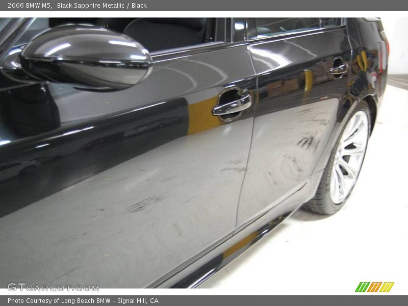 Black Sapphire Metallic / Black 2006 BMW M5