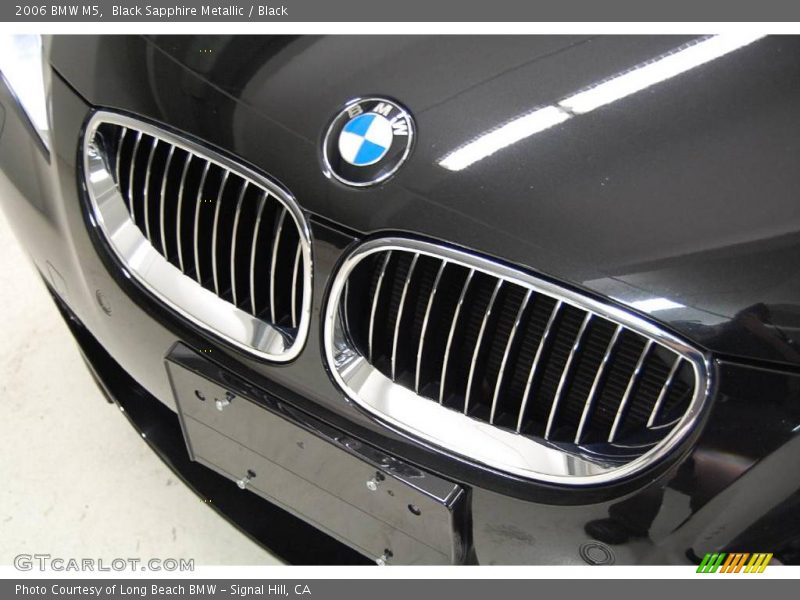 Black Sapphire Metallic / Black 2006 BMW M5