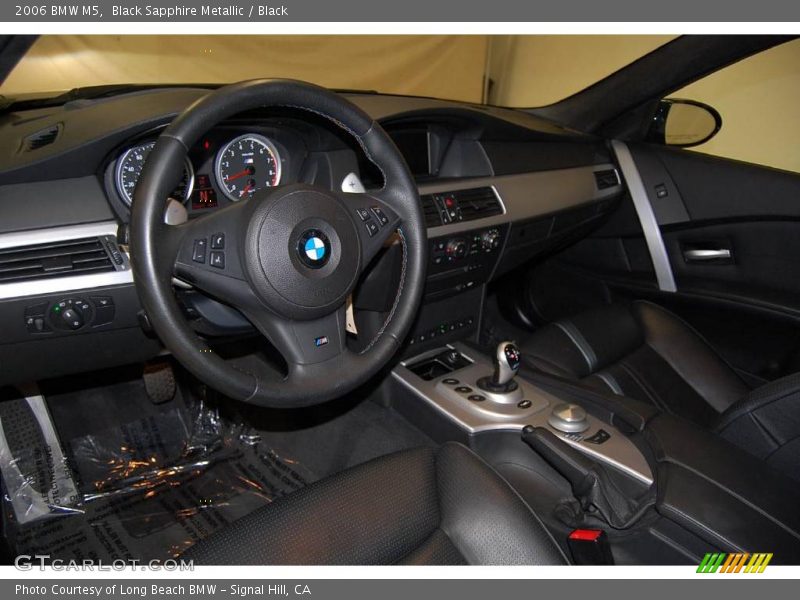 Black Sapphire Metallic / Black 2006 BMW M5
