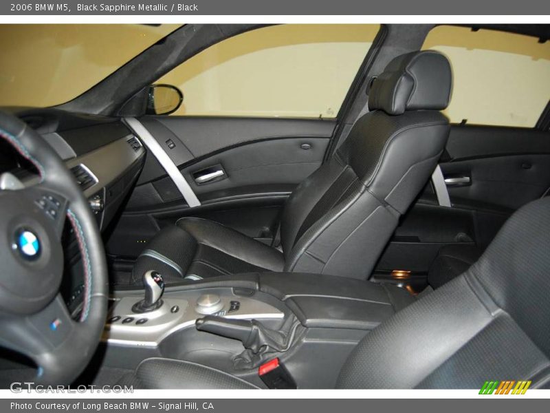 Black Sapphire Metallic / Black 2006 BMW M5