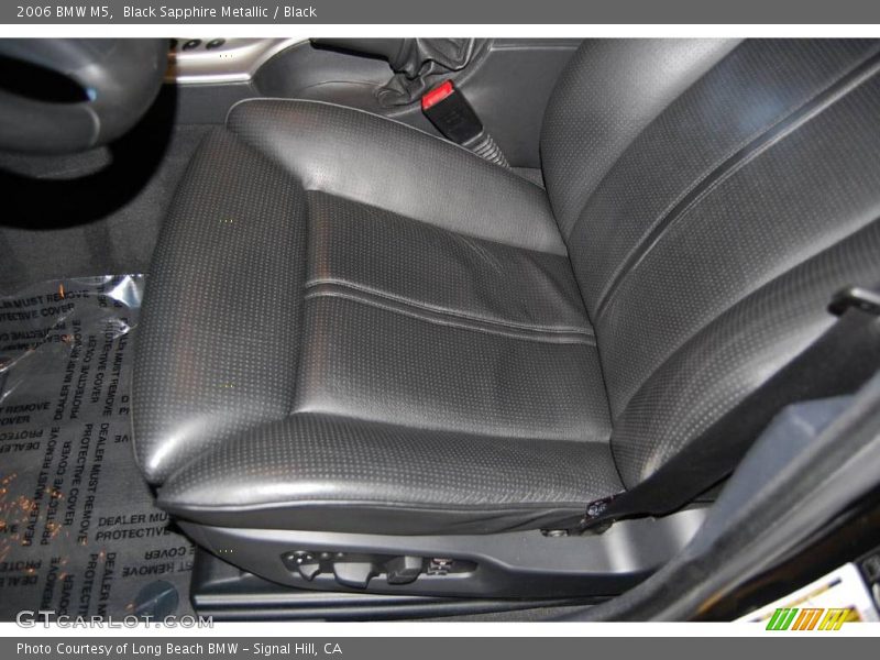 Black Sapphire Metallic / Black 2006 BMW M5