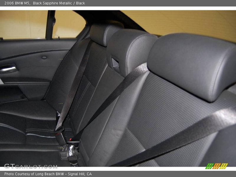 Black Sapphire Metallic / Black 2006 BMW M5
